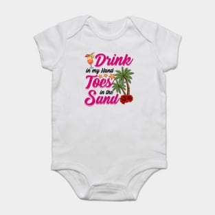 Funny Beach Baby Bodysuit